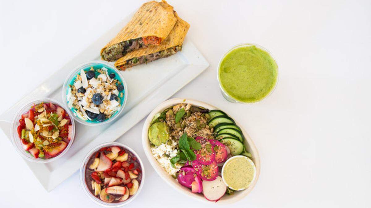 Along with acai bowls, the Vitality Bowls menu offers smoothies, salads, wraps, grain bowls and more.