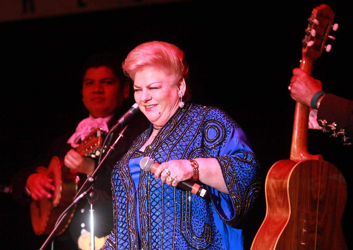 Paquita la del Barrio was the headliner on the final day of the Big Fresno Fair, Oct. 14, 2012.