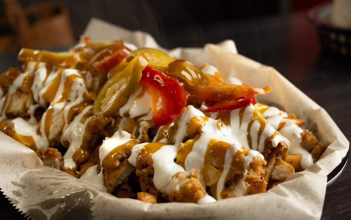 Slasher curly fries at Crave Subs in Modesto on Tuesday, Jan. 20, 2026. 