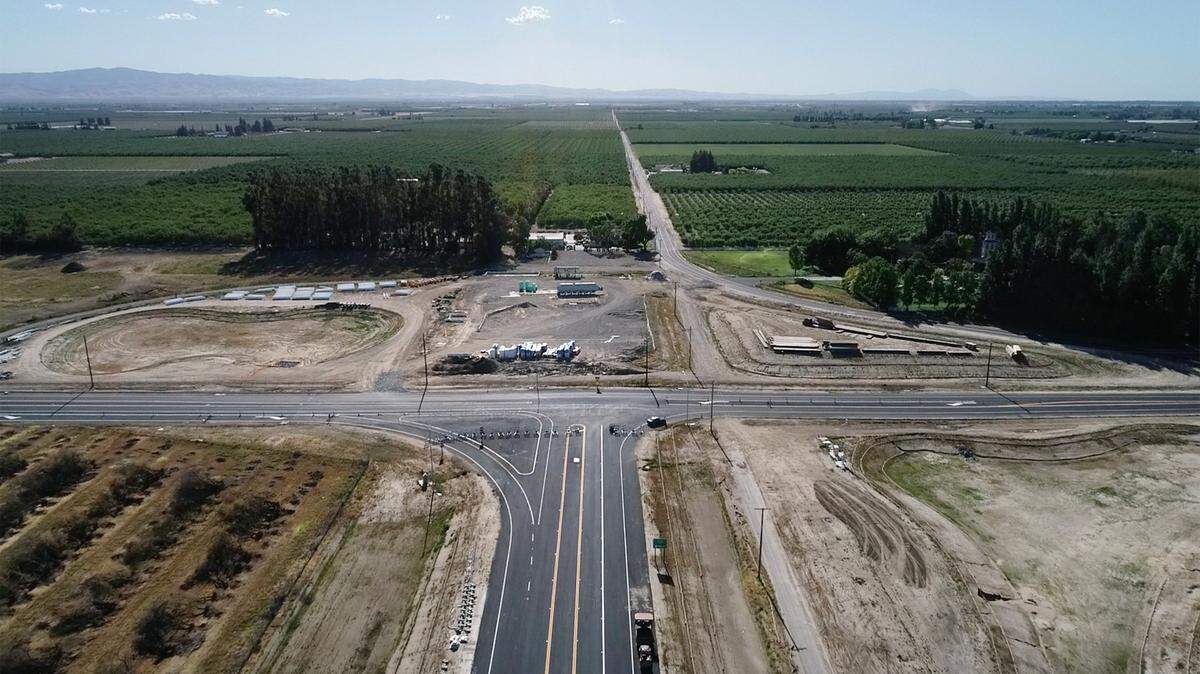 The Highway 132 bypass, photographed in Modesto, Calif., on Monday, April 26, 2021.