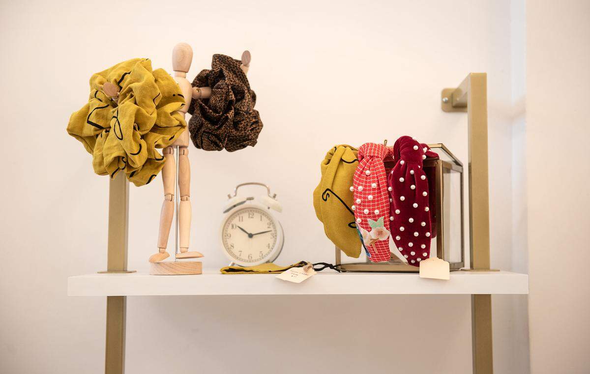 The Taste Studio on J Street in Modesto, Calif., on Wednesday, Dec. 29, 2021. The Modesto-based clothing designer Stephanie Oyervides offers ready to wear & custom made dresses & more.