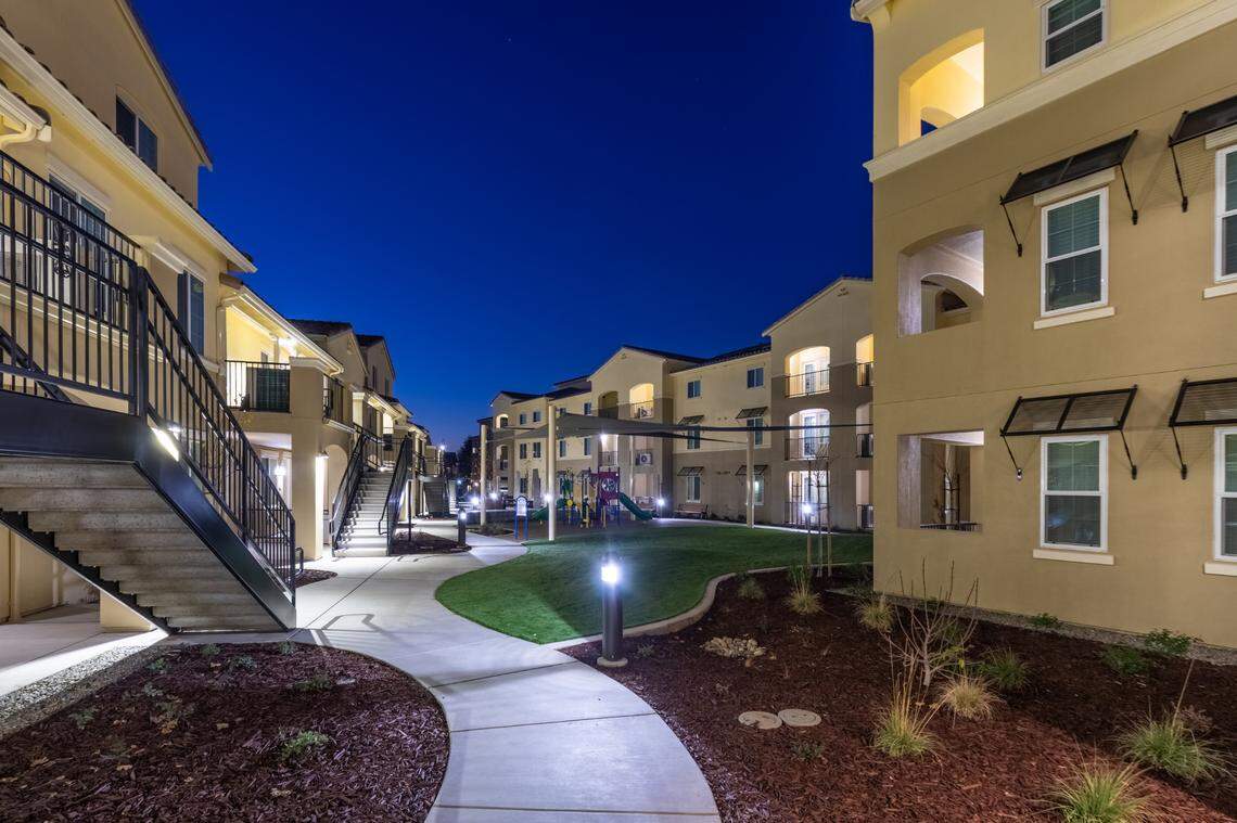 The new low-income units are located at 500 West Linwood Ave. in Turlock.