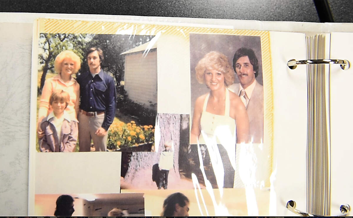 A Ranzo family album shows Kathy and Phillip Ranzo and their son, Mark. In 1979, Mark’s parents were murdered in their Modesto home. Ronald Ray Anderson, involved in the killings, was granted parole during a Dec. 28 hearing. Gov. Gavin Newsom could still overturn it. The family gathered at the Stanislaus County District Attorney’s Office in downtown Modesto to make a plea to the governor to overturn the decision of the parole board. Photographed in Modesto, Calif., on Friday, March 11, 2022.