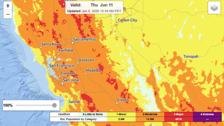 Stanislaus temperatures to reach triple digits this week. How hot will it get?