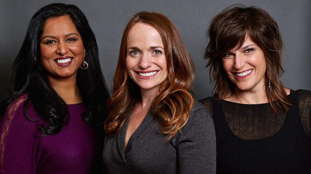 Modesto's Signe Darpinian (right), who counsels teens with eating disorders, co-authors a book with Shelley Aggarwal left and Wendy Sterling center on a healthy approach to eating and celebrating your natural body type.