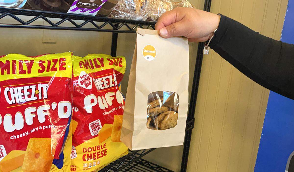 Crackers and cookies are among the soon-to-expire foods to be discounted with the Flashfood app, launched March 20, 2024, by the Save Mart Cos., based in Modesto CA.