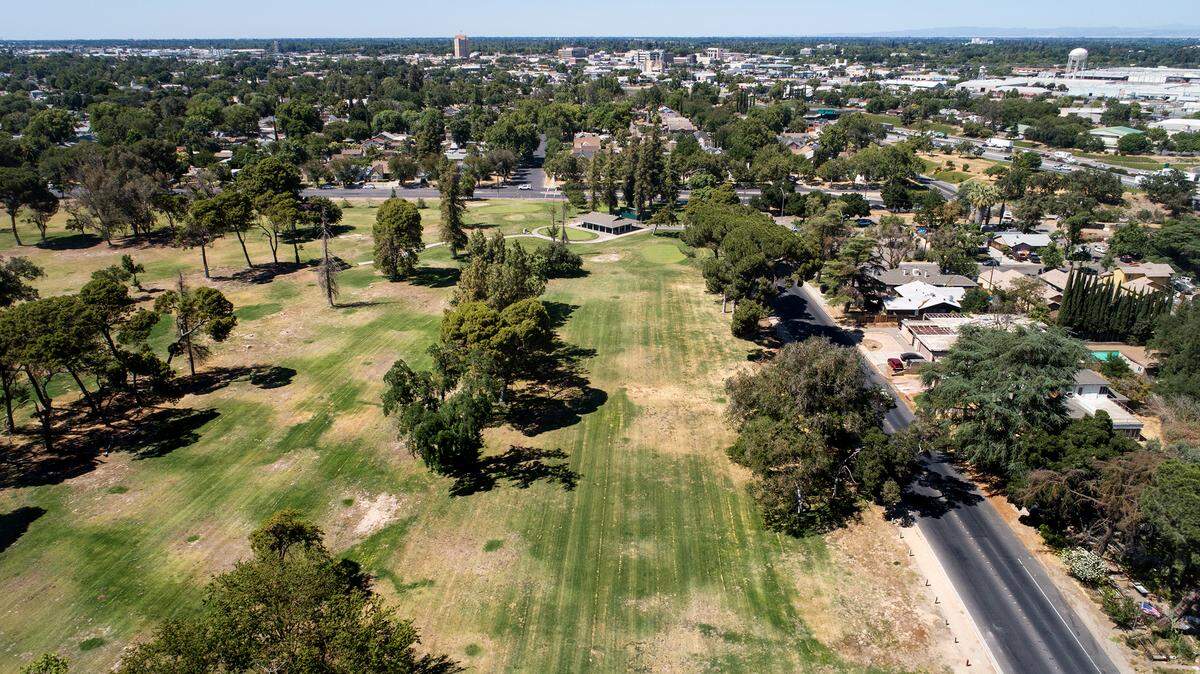 Former Municipal Golf Course in Modesto, Calif., on Thursday, June 10, 2021.