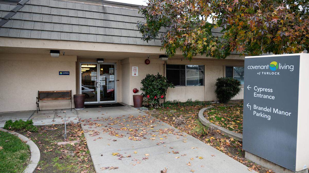 Cypress Assisted Living in Turlock, Calif., is pictured Tuesday, Jan. 16, 2024.