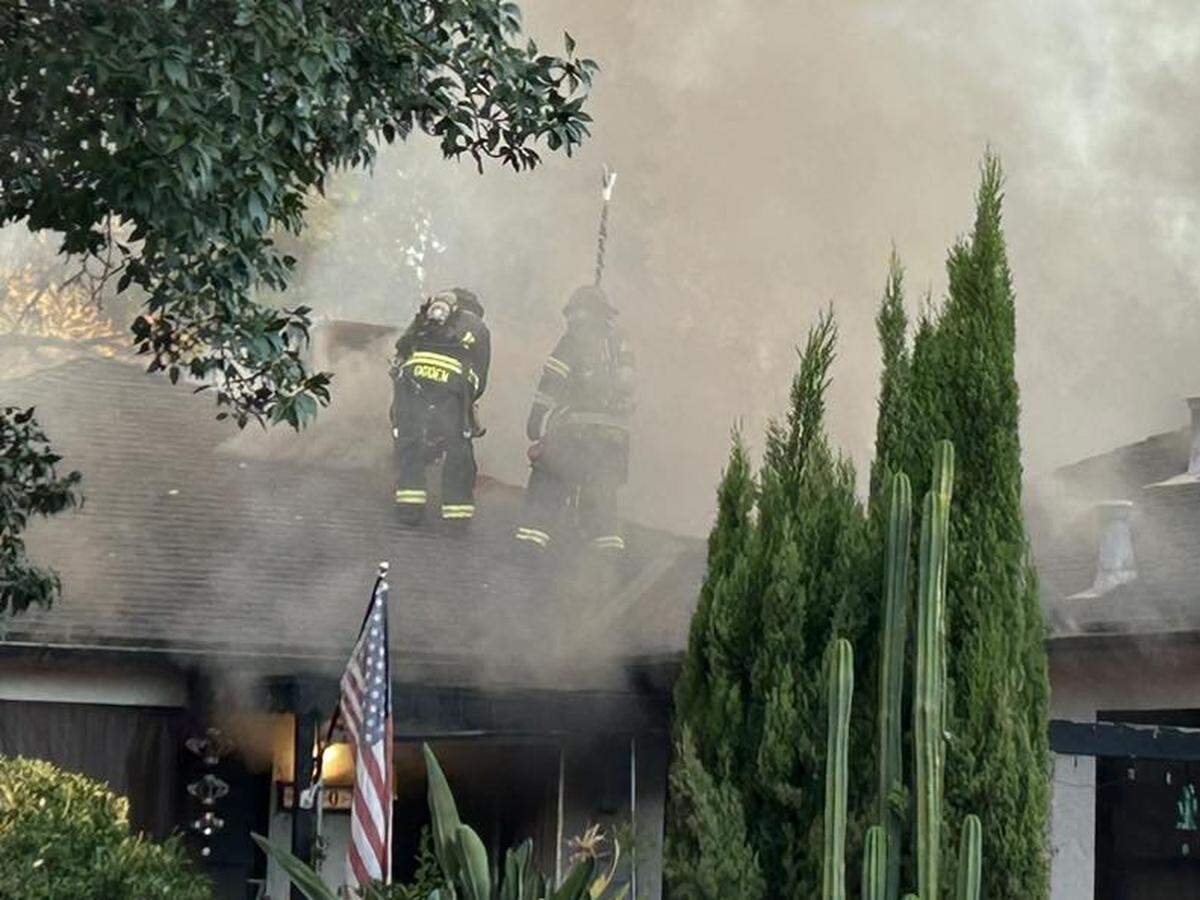 The Modesto Fire Department responded to a house fire on the 1600 block of Concord Avenue on Jul. 26, 2024.