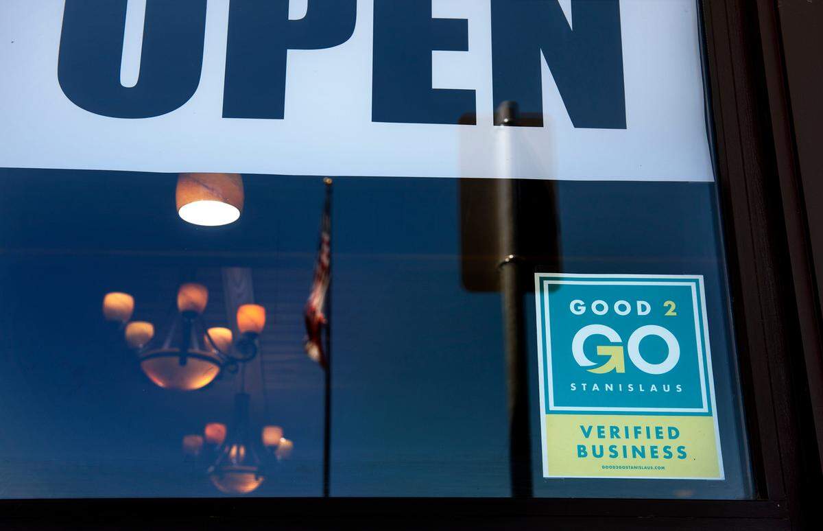 Chicken Barn restaurant is a verified business by Good2Go Stanislaus in Modesto, Calif., on Tuesday, June 9, 2020.