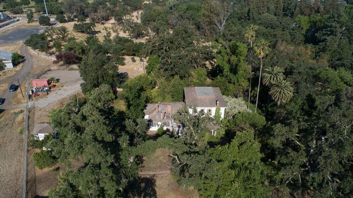 McClure House on the 16-acre property in east Modesto, Calif., on Wednesday, May 25, 2022. The city of Modesto has settled a lawsuit over its attempt to sell the McClure House, a Victorian-era farmhouse, and will engage in talks about preserving the property.