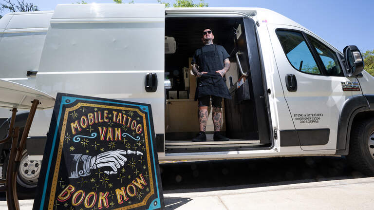 Stanislaus County’s first mobile tattoo shop makes event memories last forever
