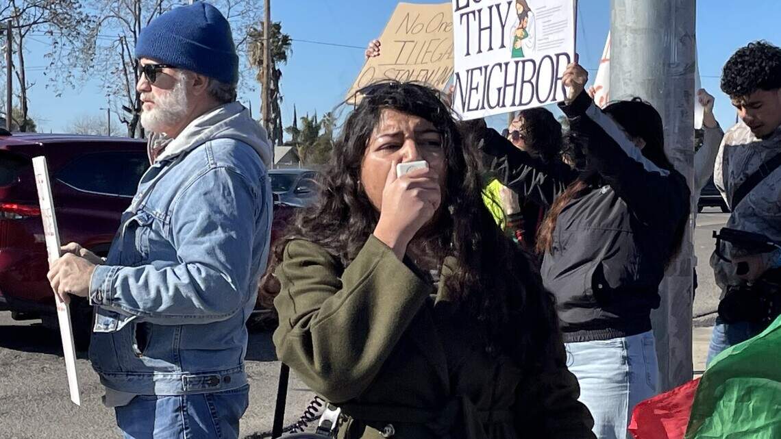 Modesto tiene otra marcha contra las deportaciones masivas, esta vez en Crows Landing Road
