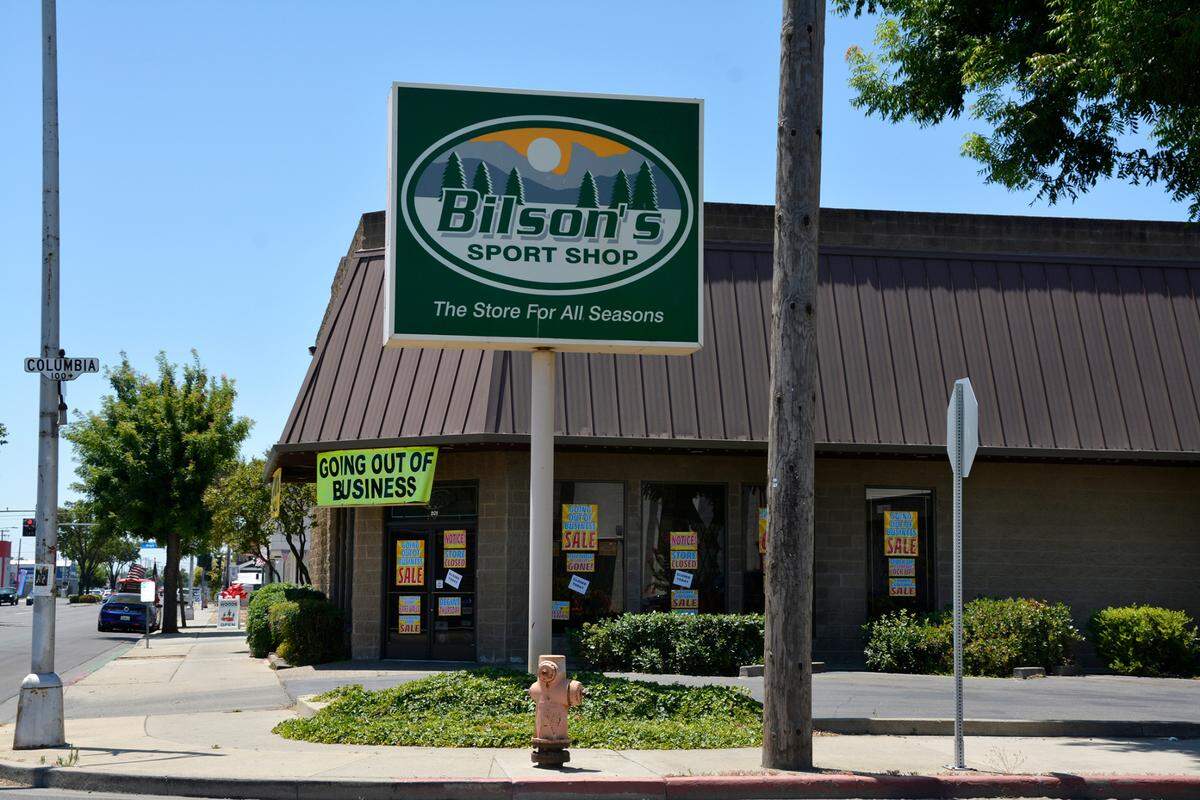 Bilson’s Sports Shop in Turlock, Calif. is closing after 66 years in business in the Central Valley.