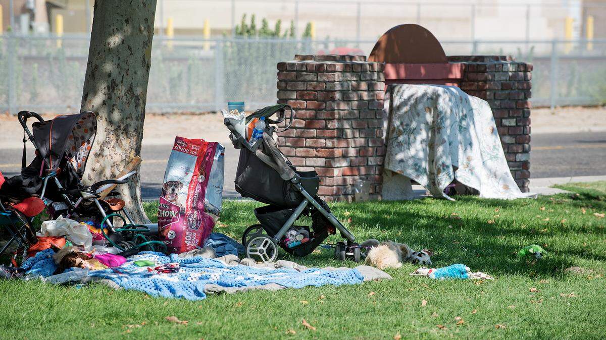 Broadway Park in Turlock, Calif., Wednesday, August 15, 2018. 