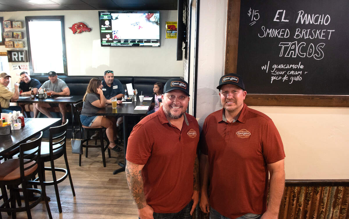 Ranch Hand owners brothers Adam and Kevin Bradley, right, at restaurant in Hughson, Calif., on Thursday, July 28, 2022.