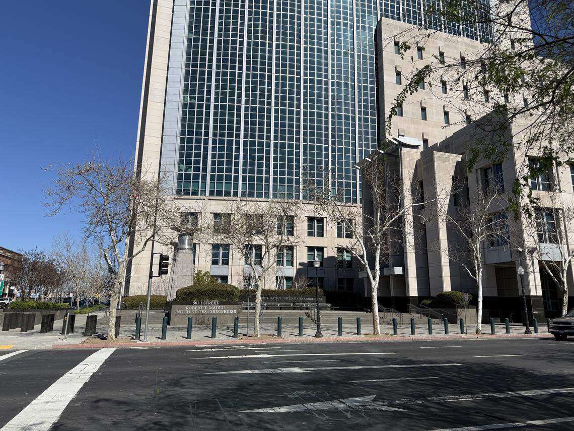 The Robert T. Matsui United States Courthouse in Sacramento, where two former Patterson Joint Unified School District officials were sentenced Tuesday in a $1.5 million embezzlement case.