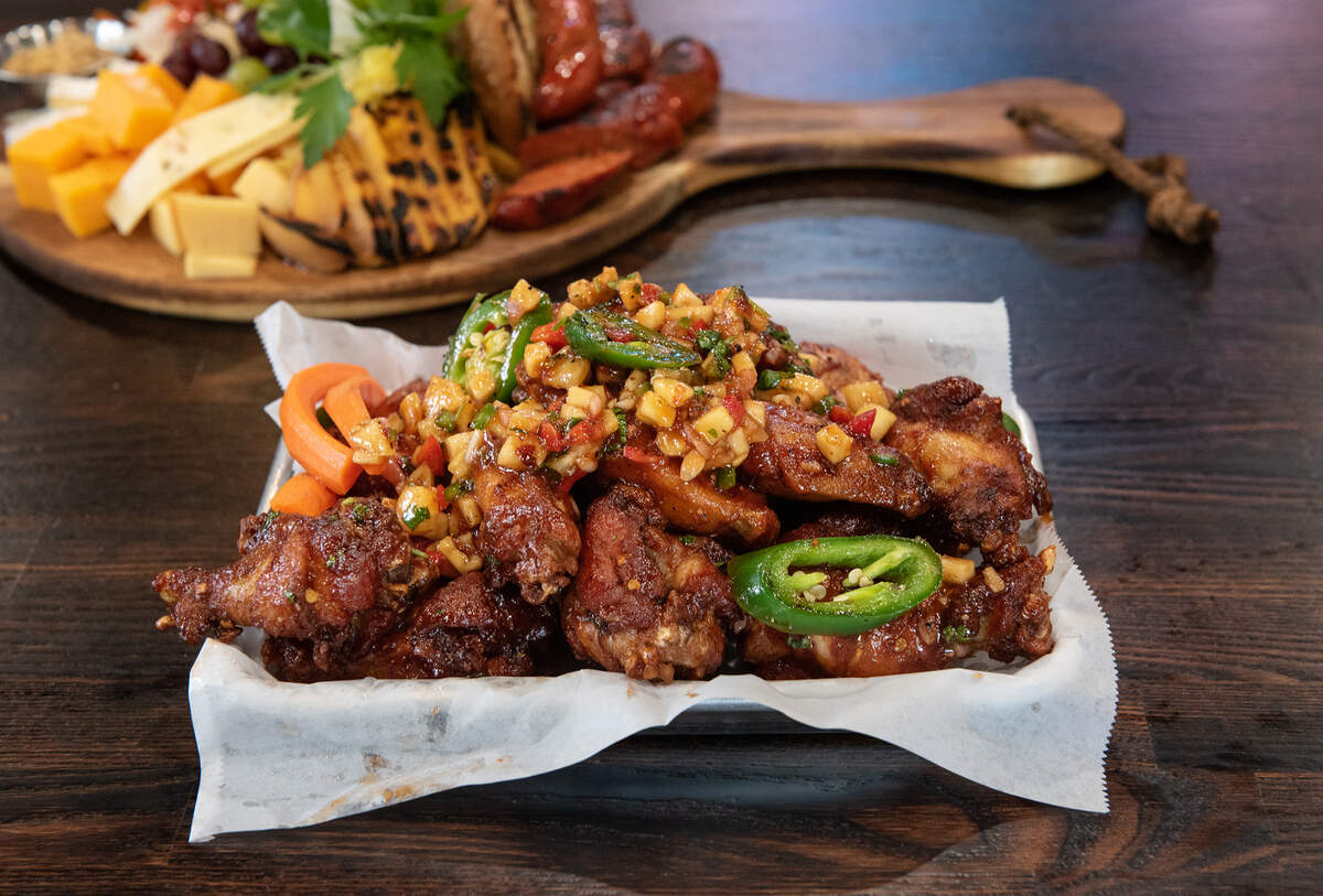 Maui chicken wings at Ranch Hand restaurant in Hughson, Calif., on Thursday, July 28, 2022.