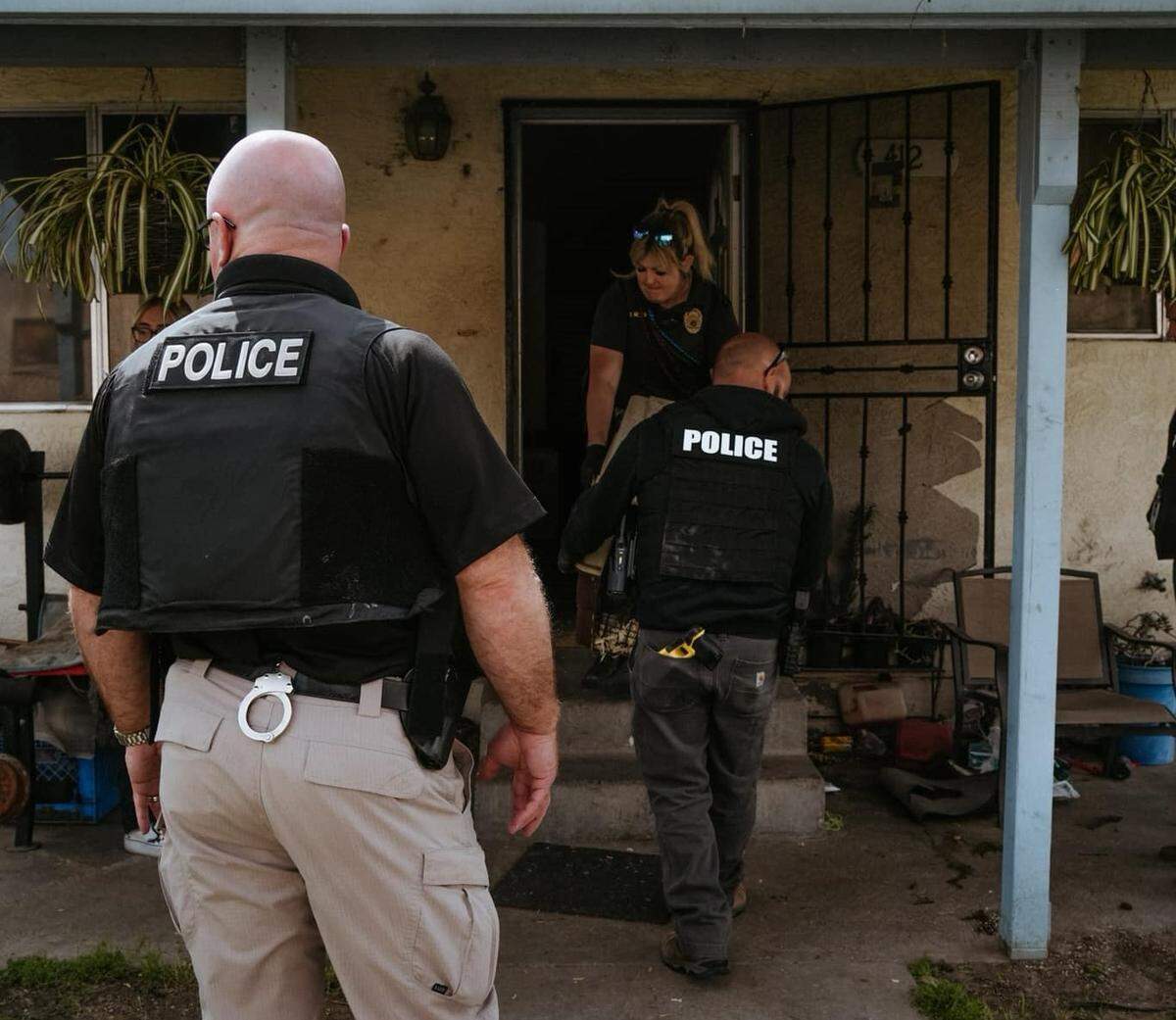 The Turlock Police Department seized 73 dogs as part of an investigation into possible dog fighting and animal cruelty on Thursday, March 28, 2024.