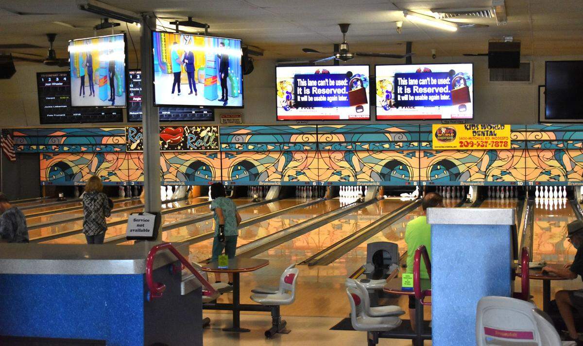 McHenry Bowl pictured June 15, 2020 when it reopened after being closed earlier in the pandemic. The bowling alley has had to shut down again since.