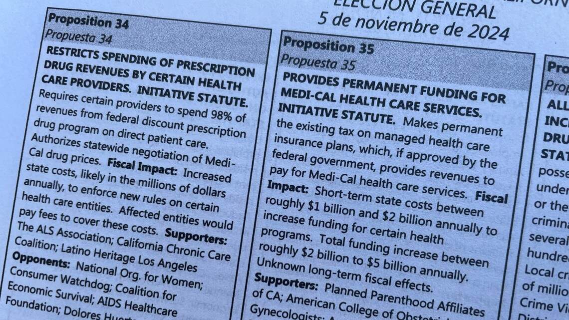 High school students give thought to health care propositions on the Nov. 5 ballot