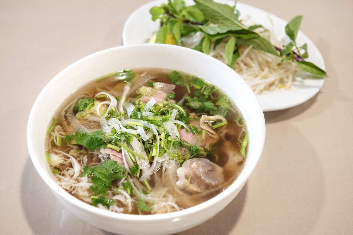 Combination Pho at Viet Noodles Xpress on Coffee Road in Modesto, Calif., Wednesday, Aug. 7, 2019.