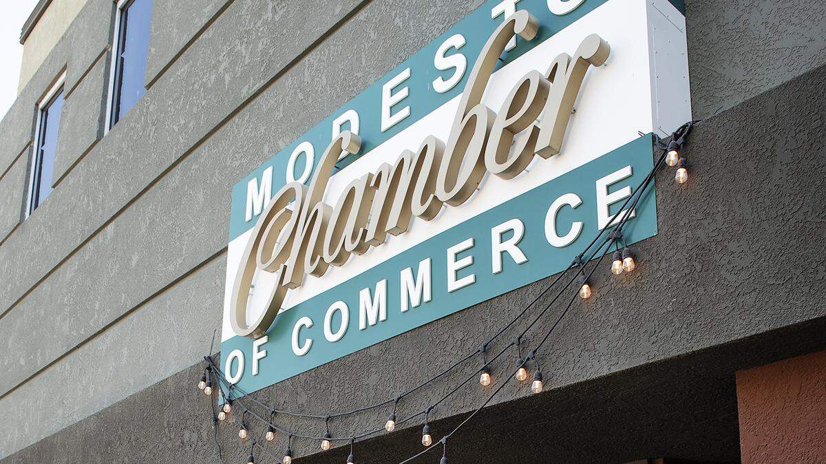 Modesto Chamber of Commerce office in Modesto, Calif., Friday, Aug. 16, 2019.