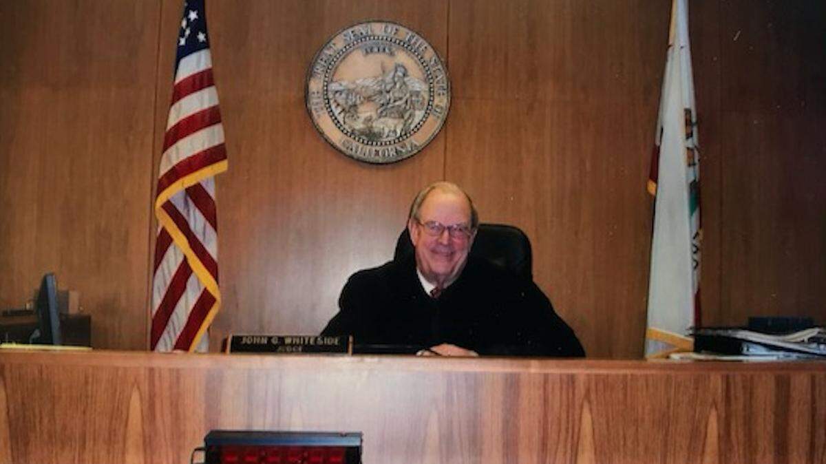 Retired Stanislaus Superior Court Judge John G. Whiteside