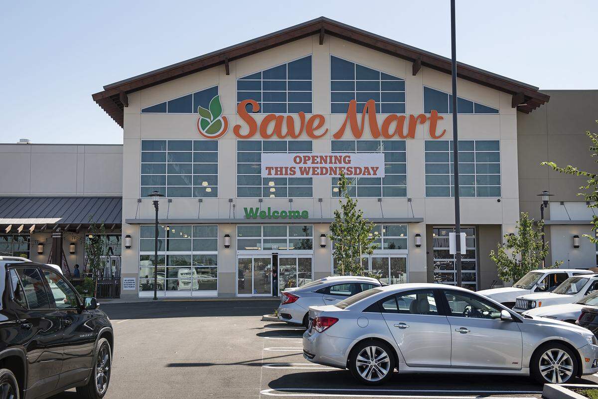New Save Mart supermarket on Oakdale Road in Modesto, Calif., Thursday, Sept. 27, 2019. The market will open Wednesday October 2.