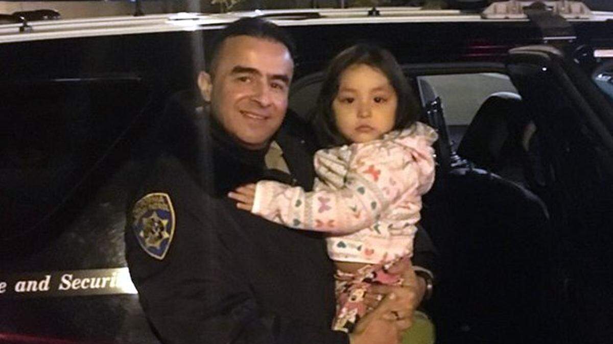 A child abducted yesterday from Modesto was rescued in Bakersfield by CHP officers today.