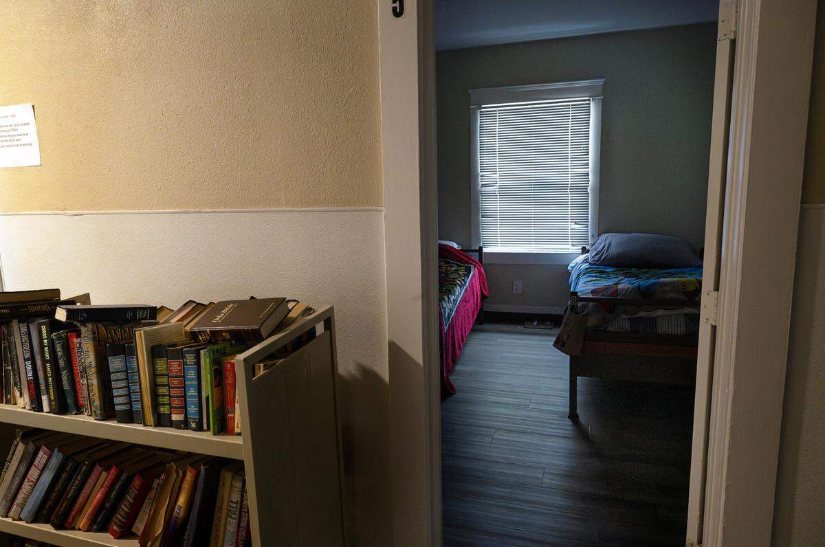 The We Care shelter has 49 beds in different configurations.