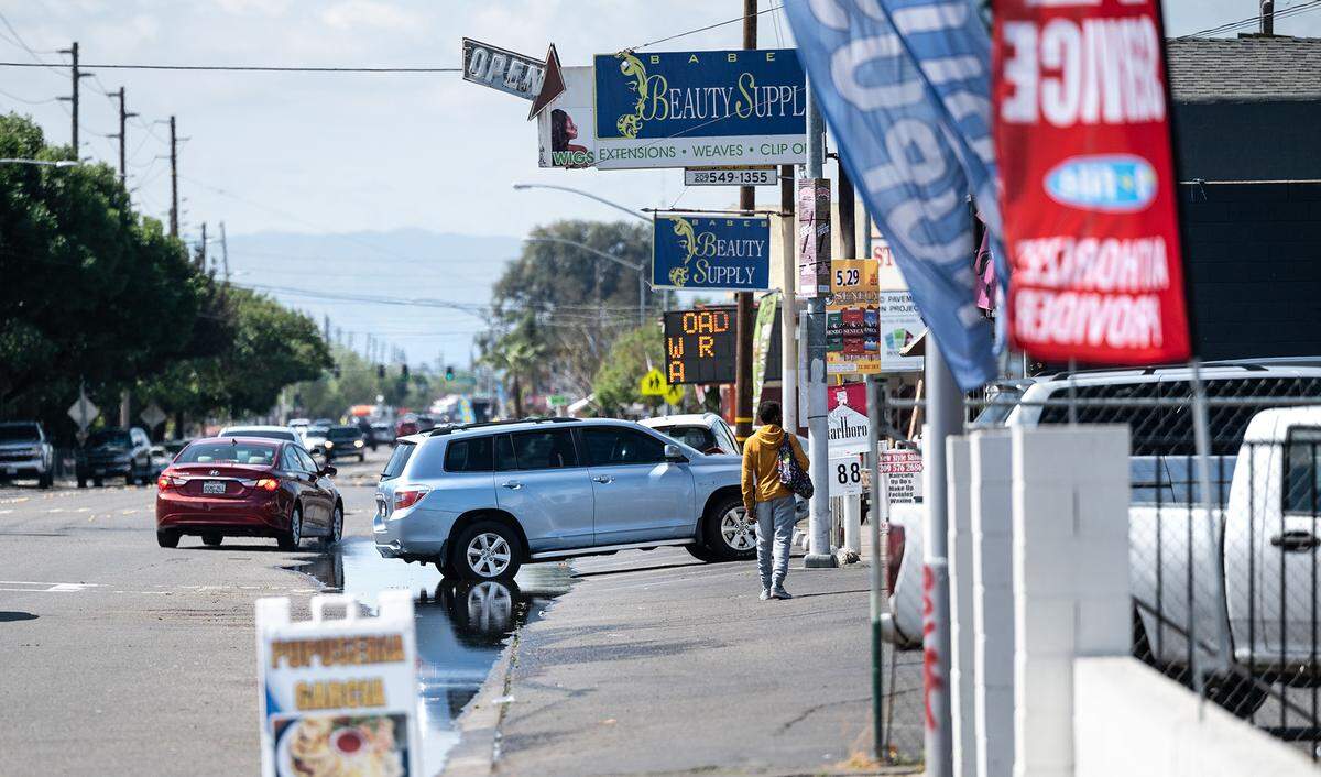 Paradise Road in Modesto, Calif., on Tuesday, March 29, 2022.