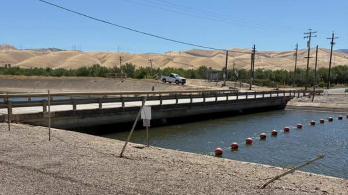 The California Highway Patrol responded to a fatal crash into the Delta-Mendota Canal near Westley on June 10, 2026.