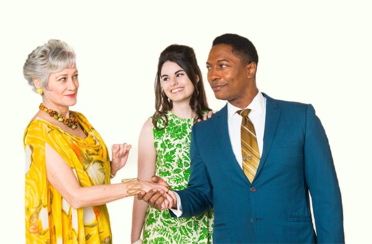Valerie Leonard, Abby Anderson and Sincée Daniels in “Guess Who’s Coming to Dinner.”