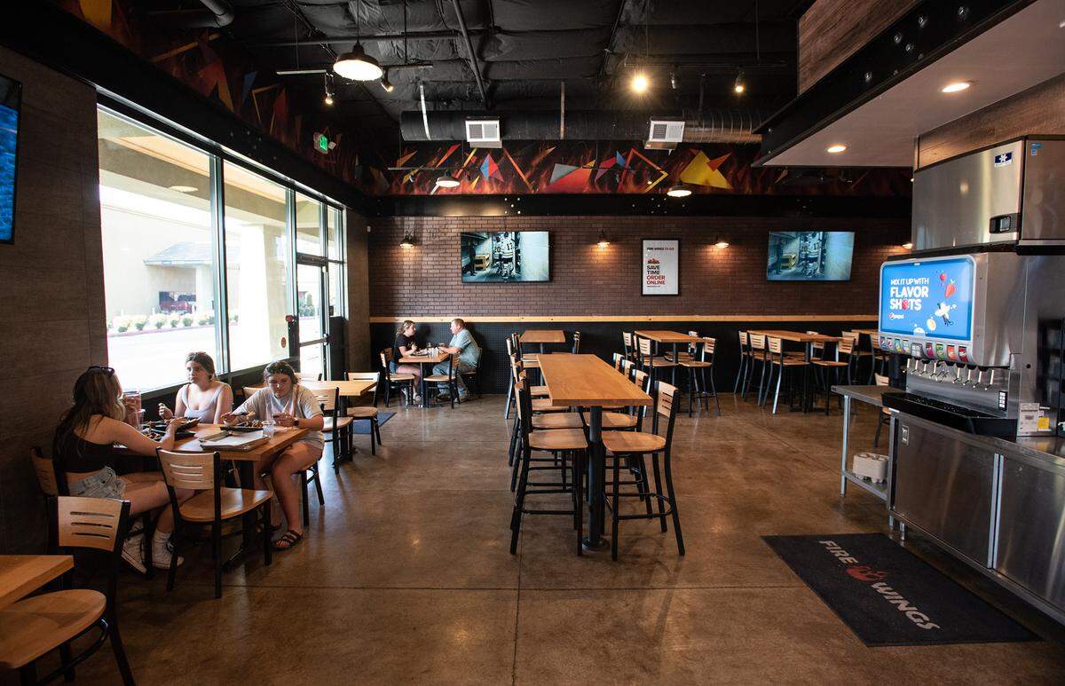 Fire Wings restaurant in Turlock, Calif., on Thursday, June 9, 2022.
