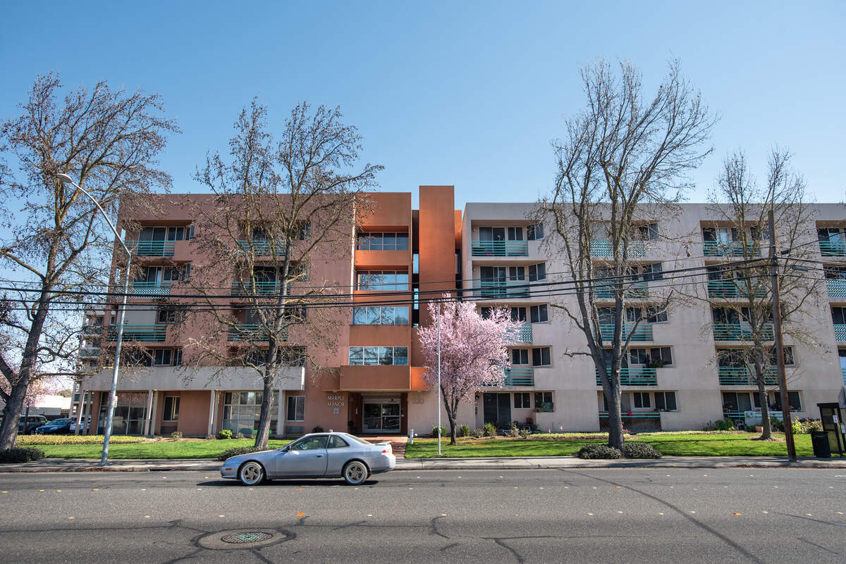 Marple Manor senior housing on Coffee Road in Modesto, Calif., on Wednesday, Feb. 16, 2022.