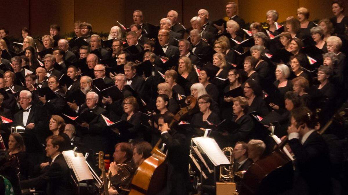 Modesto Symphony Orchestra’s classics series finale will be a performance of Mahler’s “Resurrection” May 13-14, 2016. Pictured the MSO Chorus.