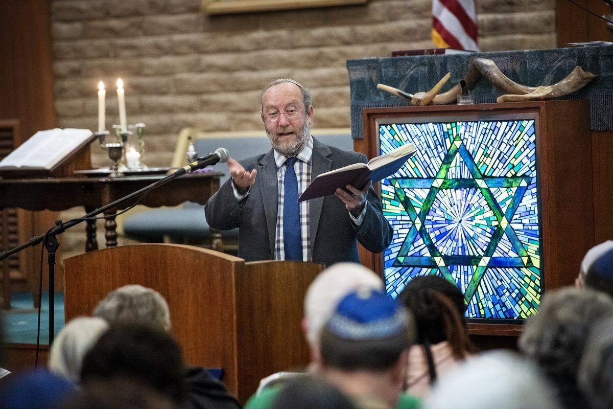 Rabbi Shalom Bochner, pictured in 2020, will moderate a panel discussion in Modesto on the Ken Burns documentary series “The US and the Holocaust.”