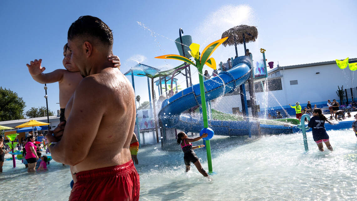 Waterslides and more await families at a transformed Modesto park. How to visit