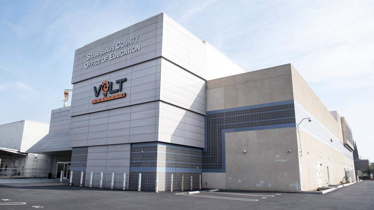 Stanislaus County Office of Education and Volt Institute in Modesto, Calif., on Saturday, Jan. 25, 2020. 