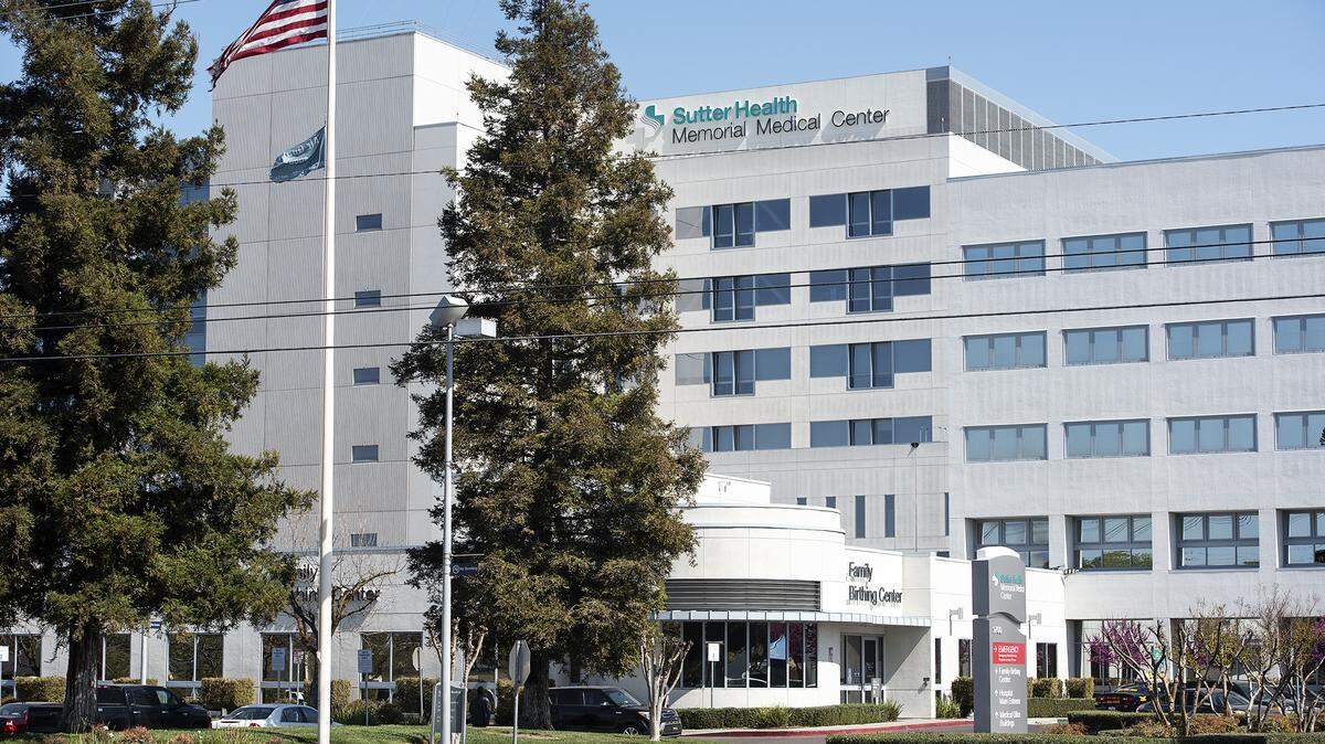Sutter Memorial Medical Center in Modesto, Calif., on Friday, March. 13, 2020.