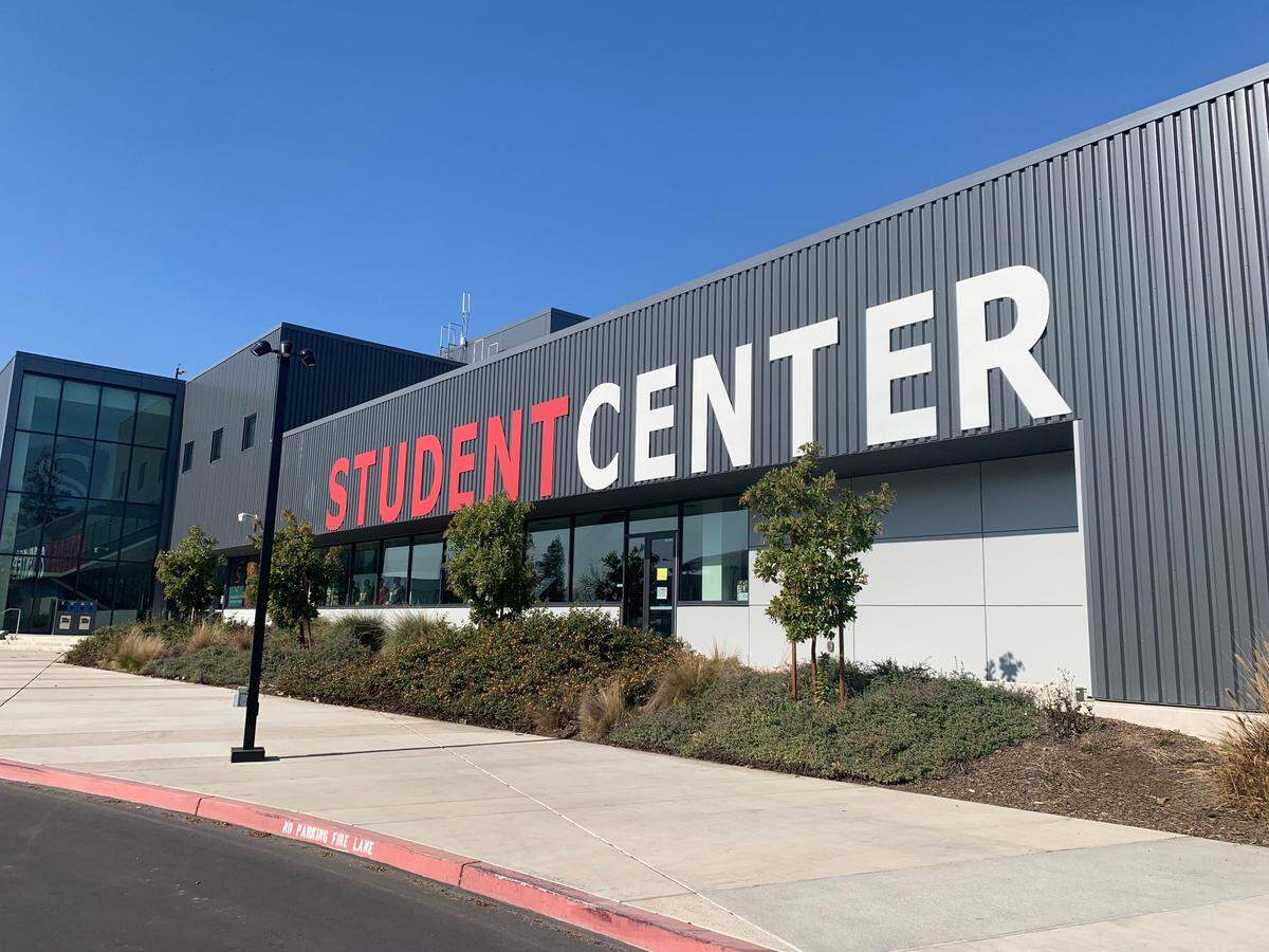 The Student Center at California State University, Stanislaus. Jan. 23, 2022