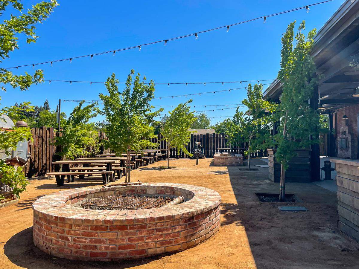 Dust Bowl Brewing Co. is opening a taproom in Old Town Historic District of Elk Grove, Ca. Some of the outdoor space on the property.