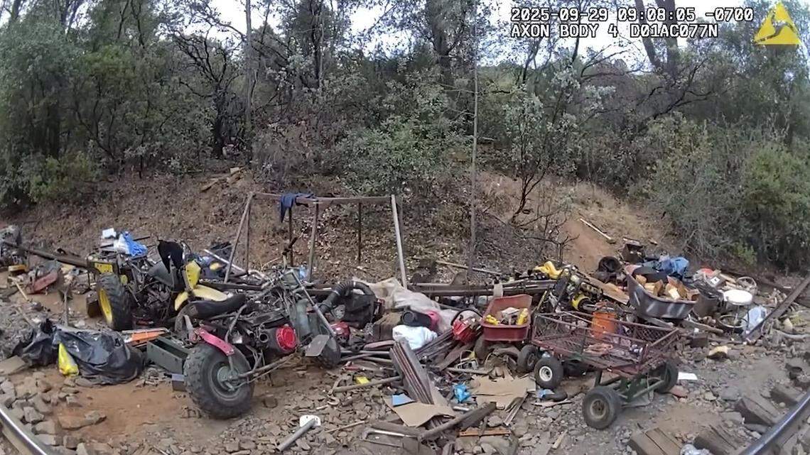 Man arrested after Tuolumne deputies find hazardous waste, stolen railroad ties