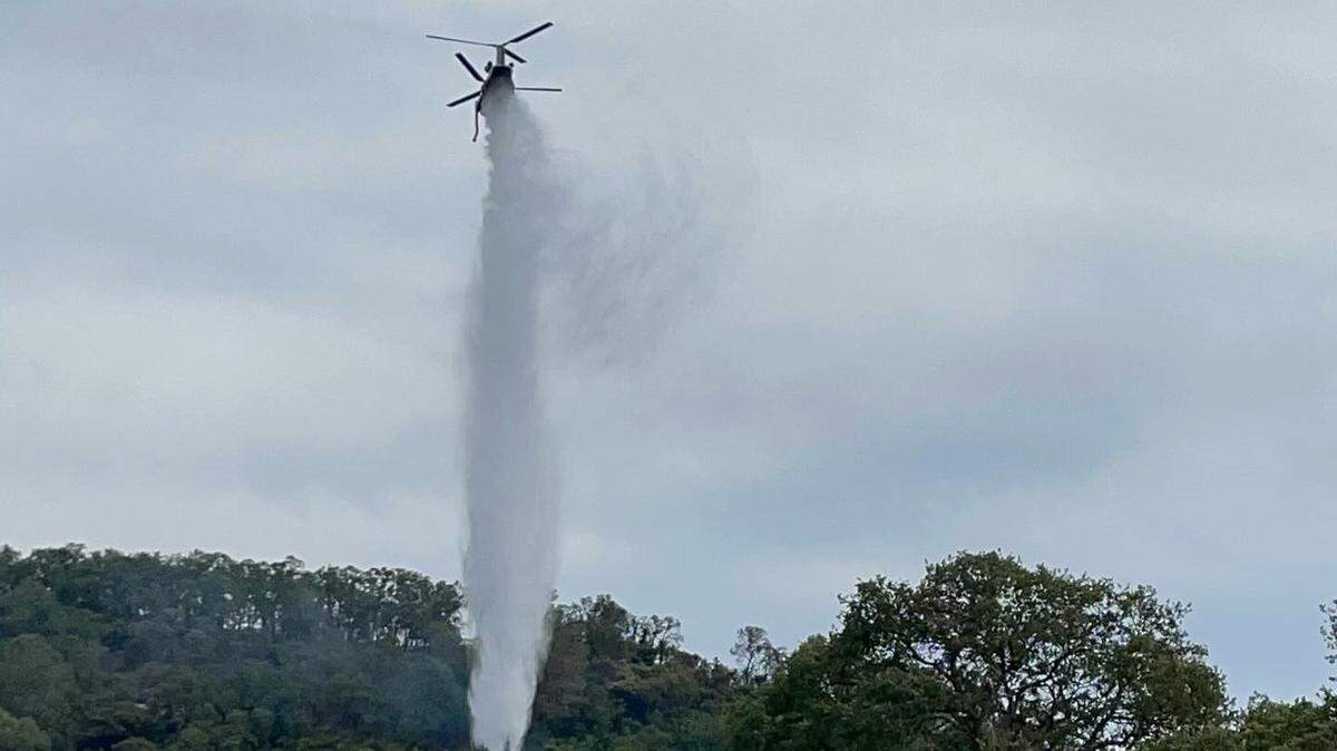 The Aero Fire, burning in Calaveras County, was just over 50% contained as of Thursday morning.