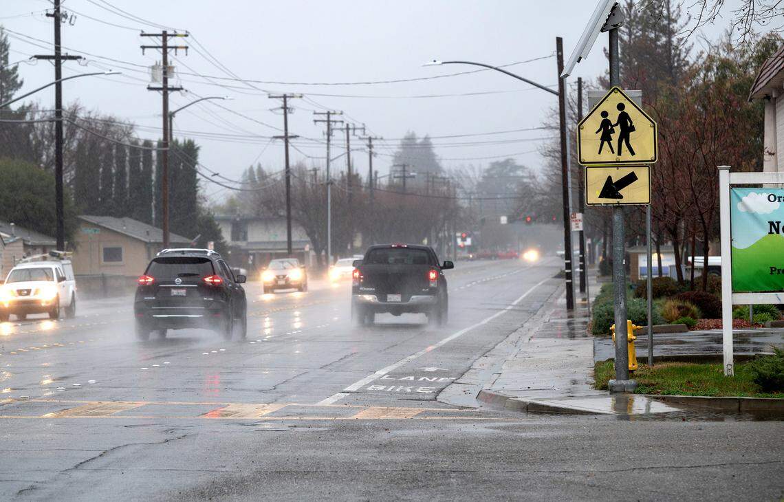 Modesto police say a hit-and-run driver struck and killed 64-year-old William Simon on Orangeburg at Nelson Avenue about 7:15 p.m. Dec. 2. across the street from his apartment at Spartan Manor. Simon was the 19th person to die in a Modesto traffic collision in 2022. Photographed in Modesto, Calif., Wednesday, Dec. 28, 2022.