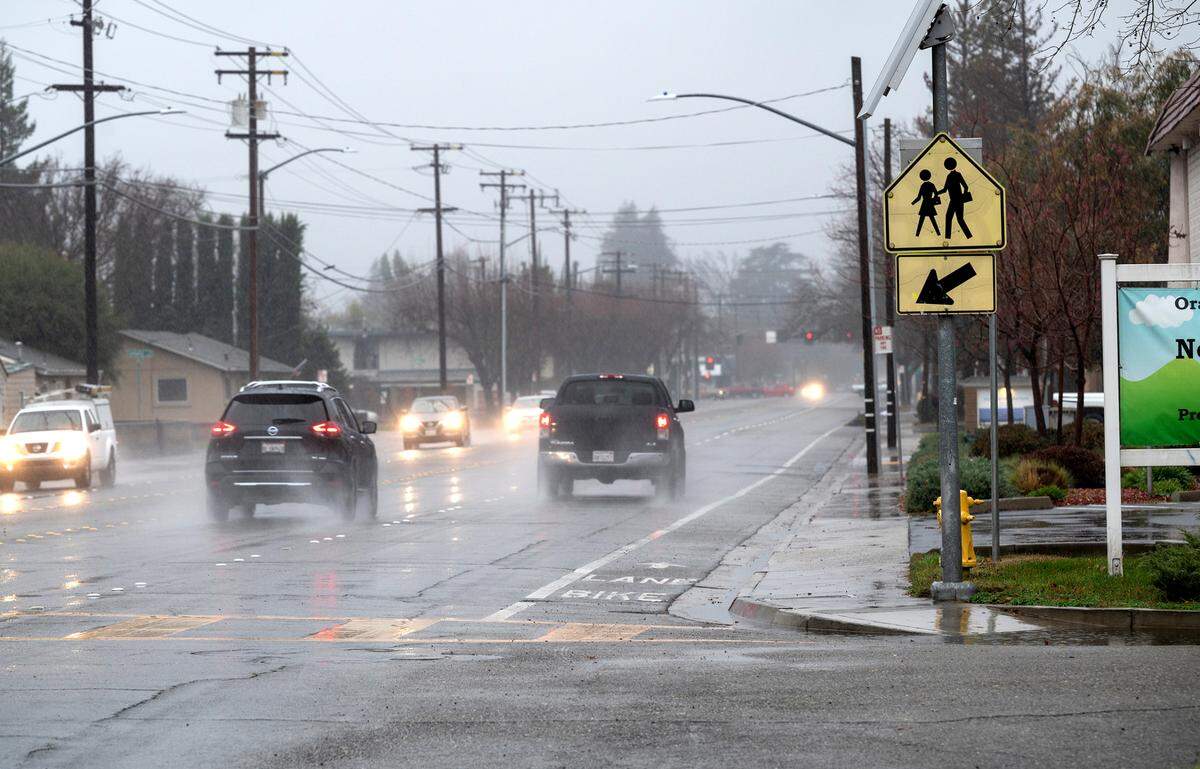 Modesto police say a hit-and-run driver struck and killed 65-year-old William Simon on Orangeburg at Nelson Avenue about 7:15 p.m. Dec. 2. across the street from his apartment at Spartan Manor. Simon was the 19th person to die in a Modesto traffic collision in 2022. Photographed in Modesto, Calif., Wednesday, Dec. 28, 2022.