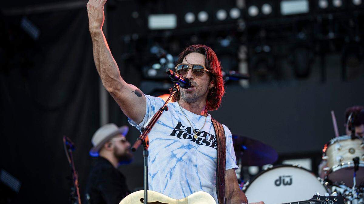 Jake Owen performs during the Faster Horses Festival in Brooklyn, Mich., on July 22. He’ll play the Fruit Yard Amphitheatre in Modesto.