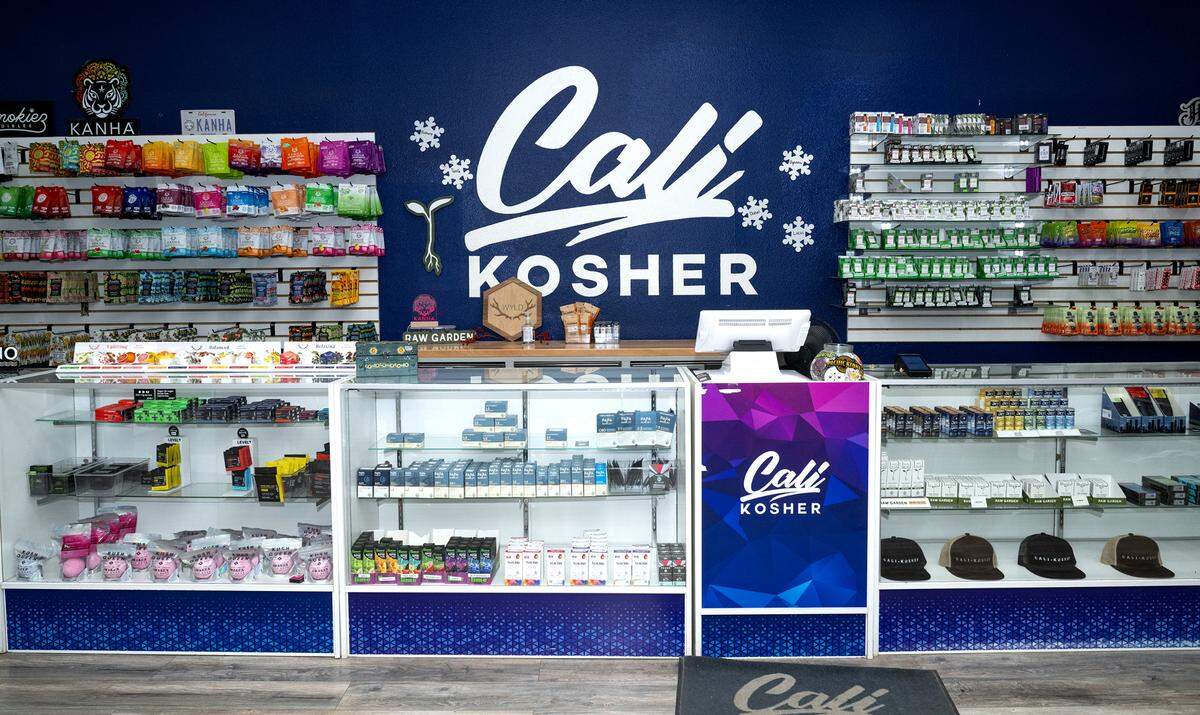 Cali Kosher dispensary in Empire, Tuesday, Nov. 19, 2024.