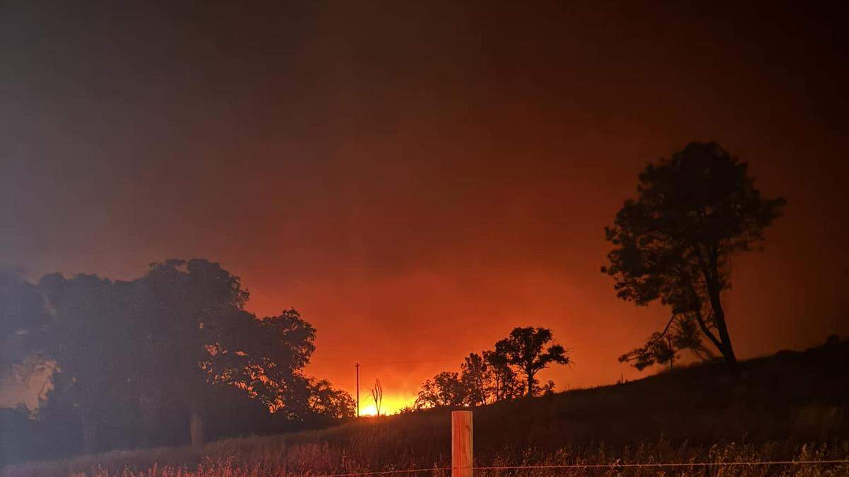 The Pedro Fire in Tuolumne and Mariposa counties has burned more than 2,700 acres since starting Tuesday, July 30, 2024